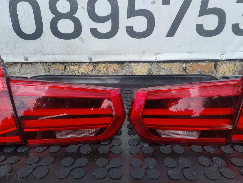 Оригинални стопове BMW F30 Lci с жълт мигач/БМВ Ф30 фейслифт