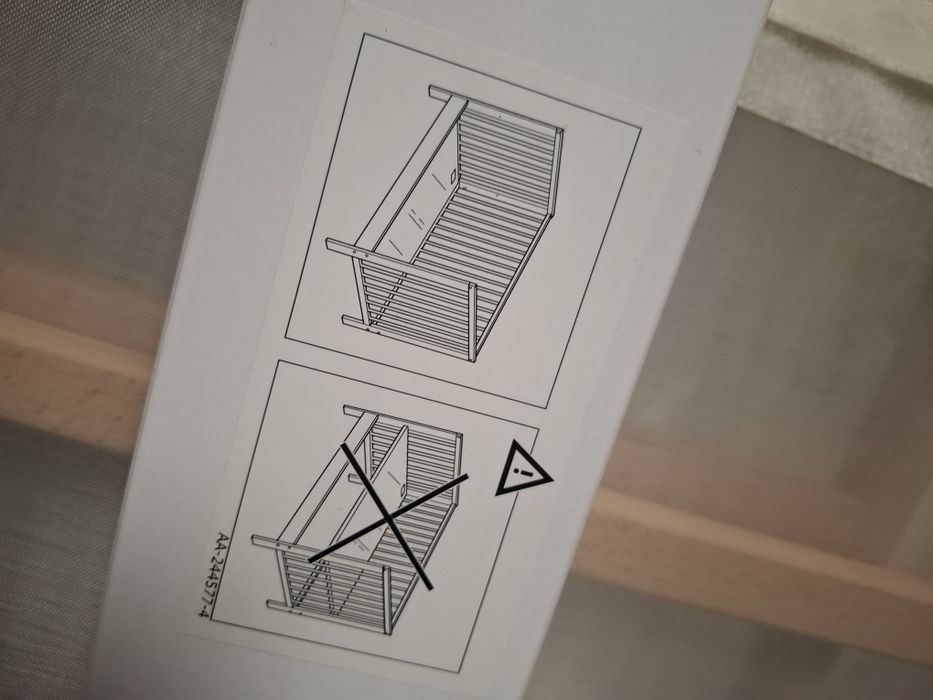 Pătuț copii ikea sundvik