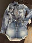 Dsquared  оригинална дънкова рокля 40