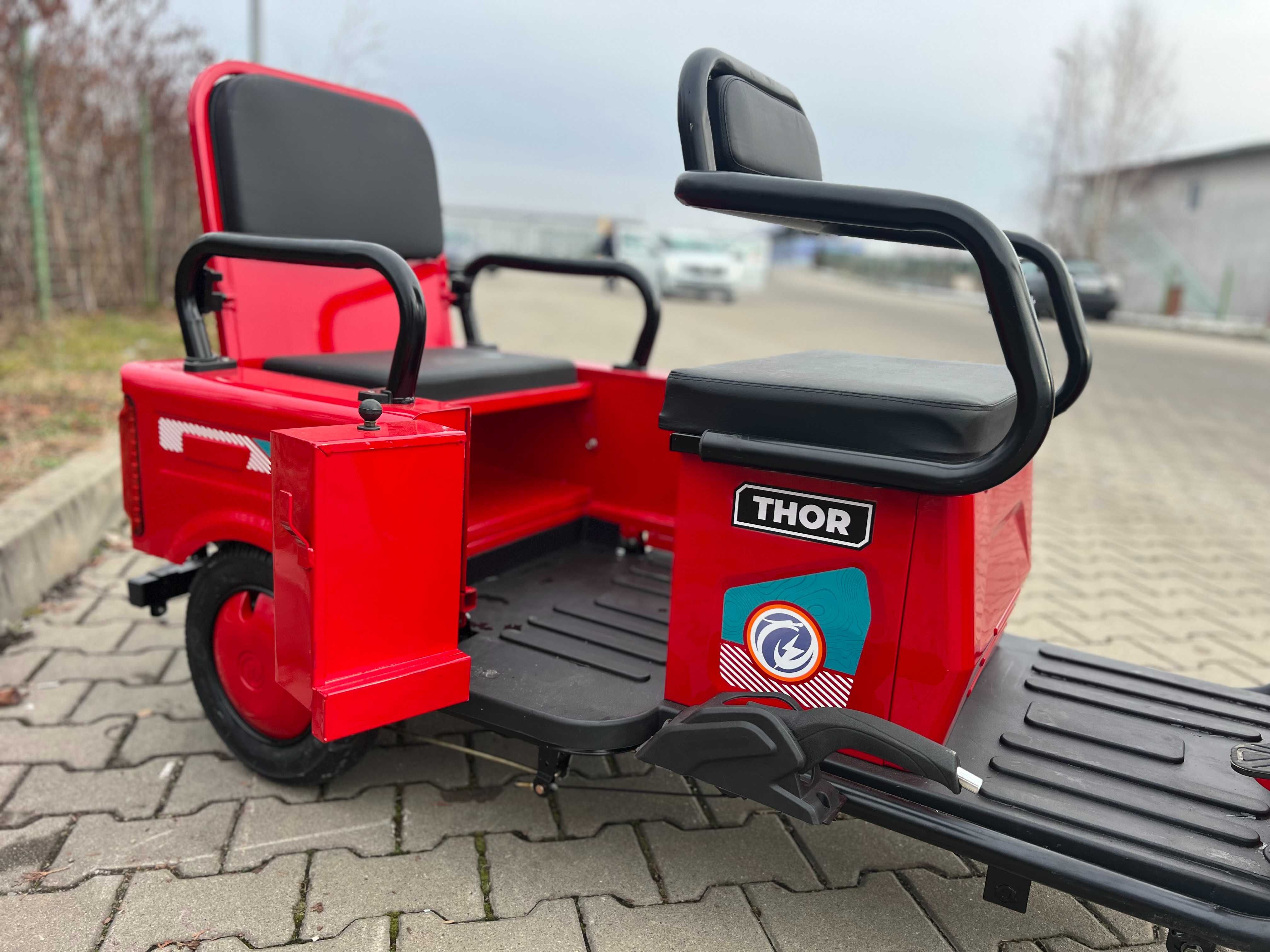 Triciclu SX long electric nou Agramix 600w
