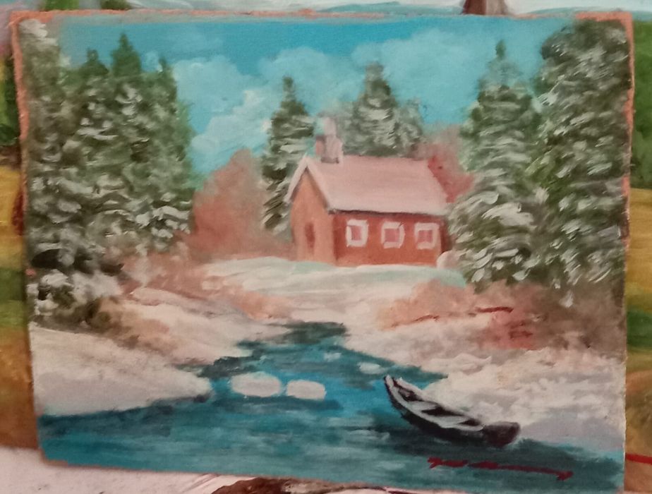 Arta pictura florii si peisaje superbe