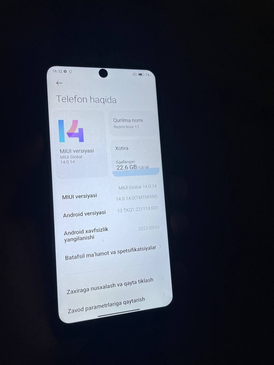 Redmi note 12.   .