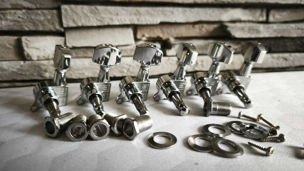 Tuning pegs cheite acordaj chitara electrica Harley Benton