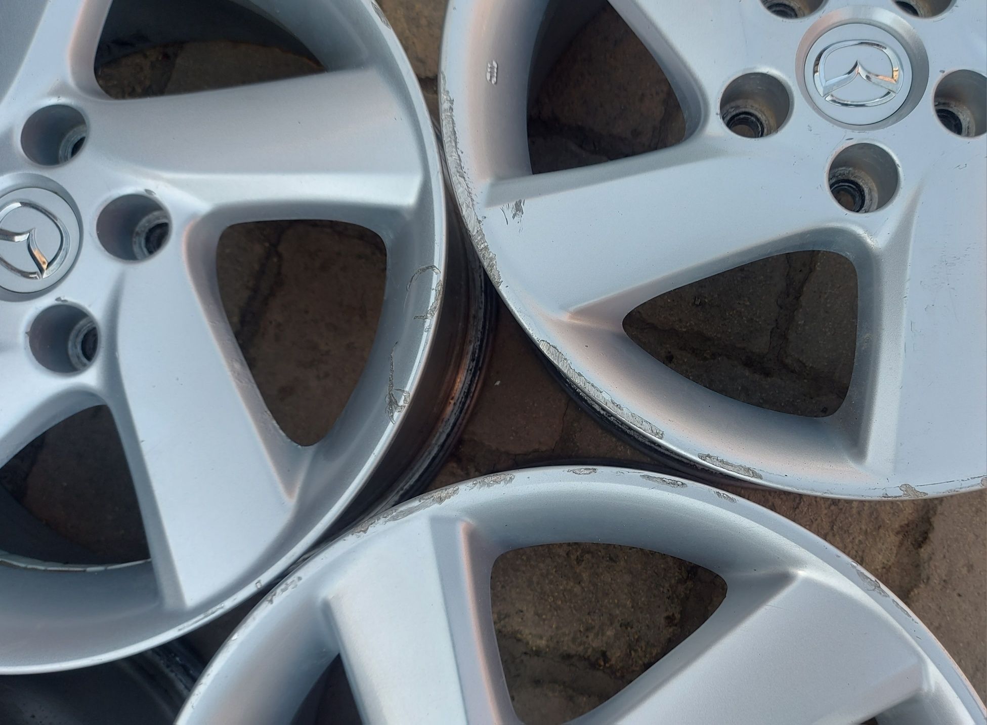 Set jante originale aliaj Mazda seria 16x7JJ ET55 - 5x114,3