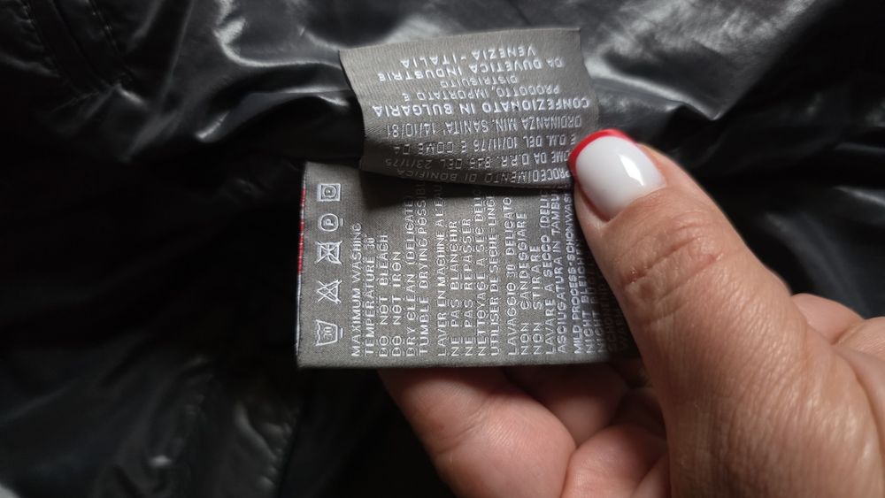 Geaca Duvetica pentru fete 11-12 ani umplutura cu puf si pene