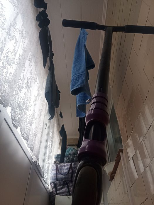 самокат трюковой фиолетовый