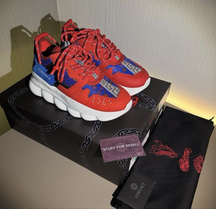 Adidasi versace chain reaction