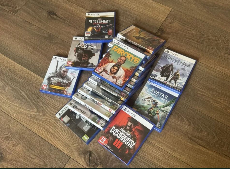 Диски продажа и обмен PS4 PS5