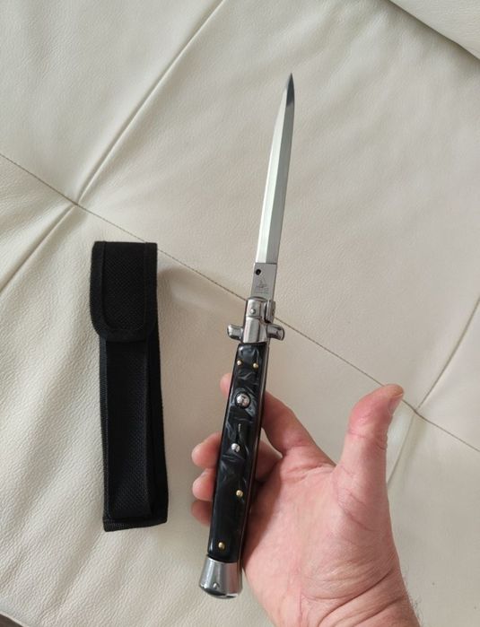 Briceag Italian + Husa ( nou sigilat) negru