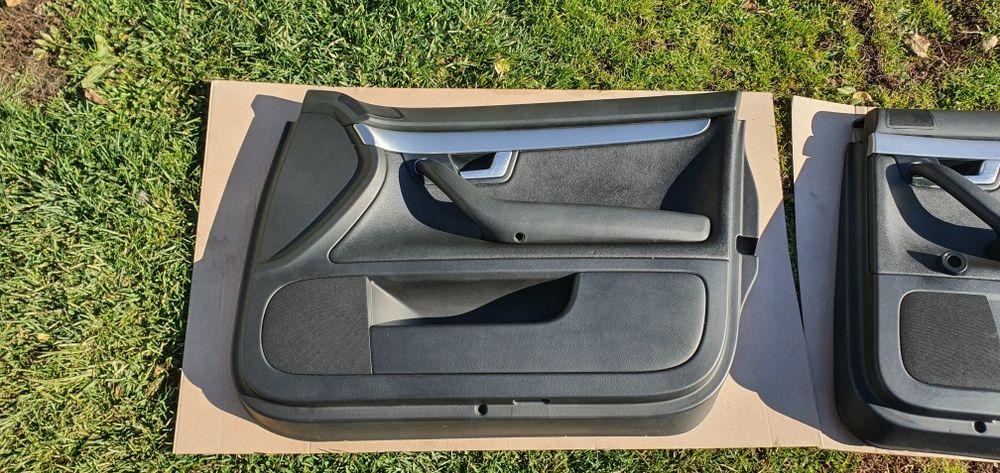 Fete usi piele cu perdelute audi a4 b7 audi a4 b6 2001 - 2008