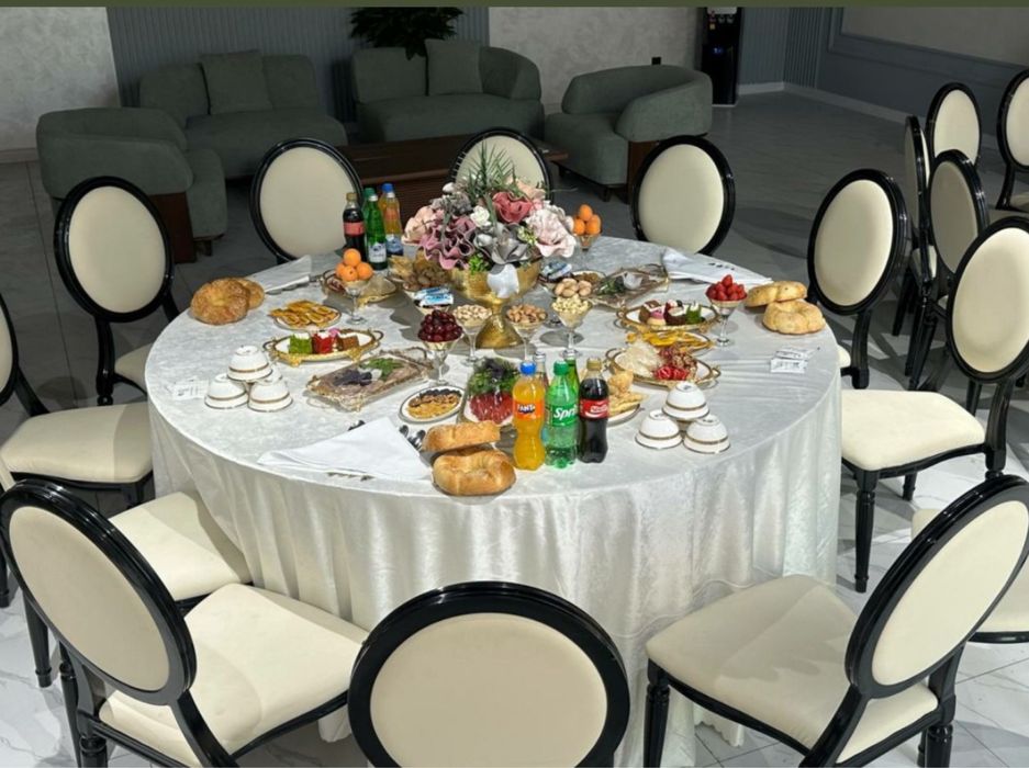 Prokat stol stul chinni 12 kishilik chinni prakat narxi 200.000 som