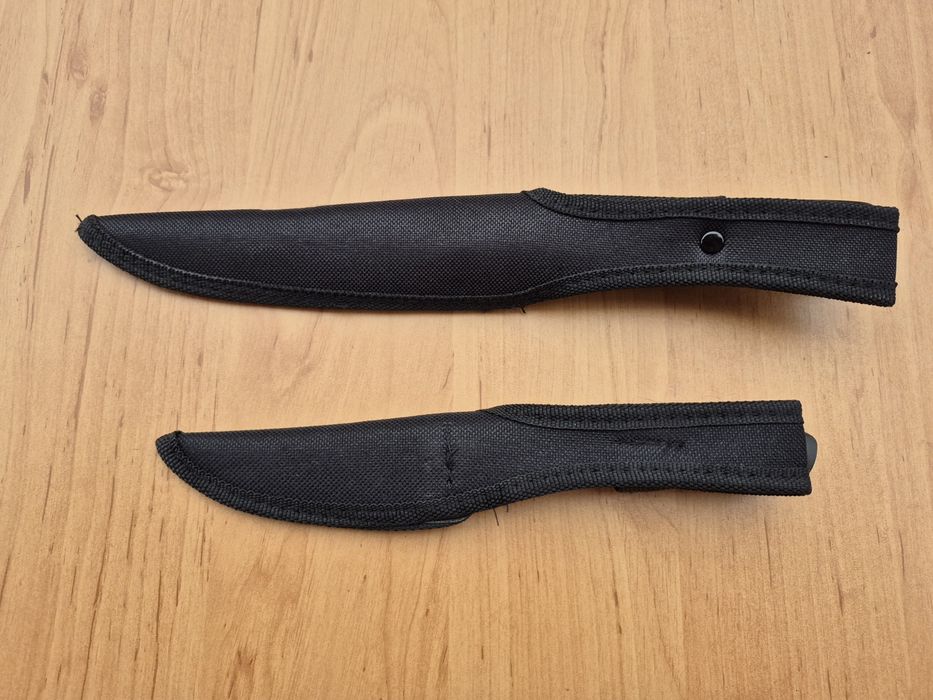 Руски нож Охотник,фултанг с текстилна кания,два модела