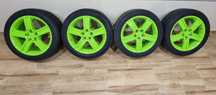 Лети джанти RIAL PORTO 17" 5х100 с летни гуми Goodyear