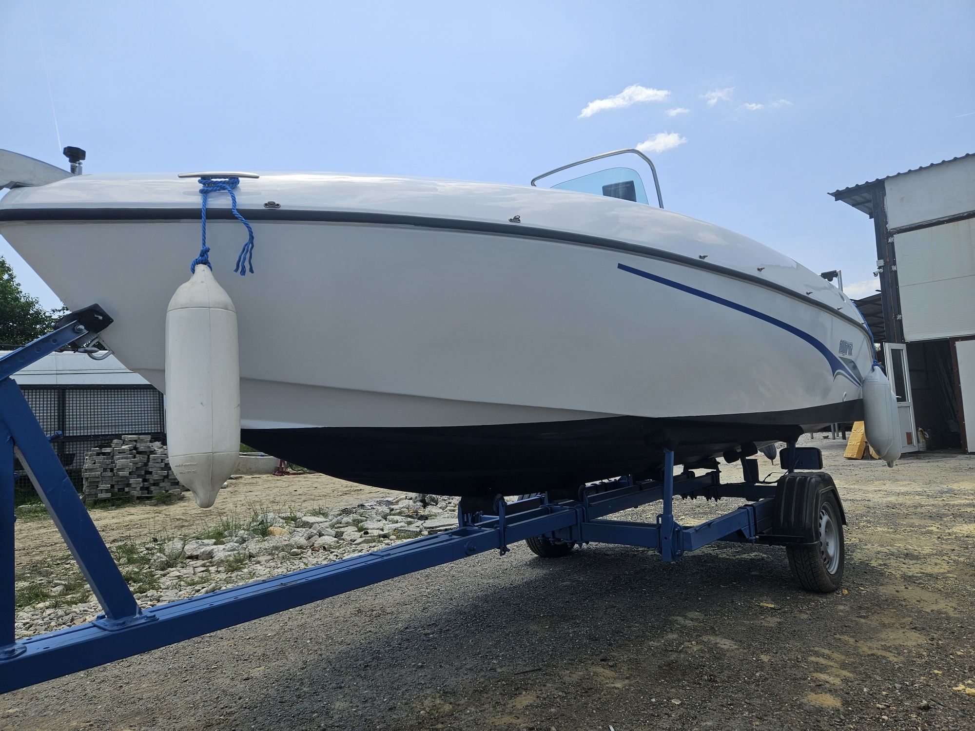 Barcă Aquamar 5m + Motor Yamaha 115 CP