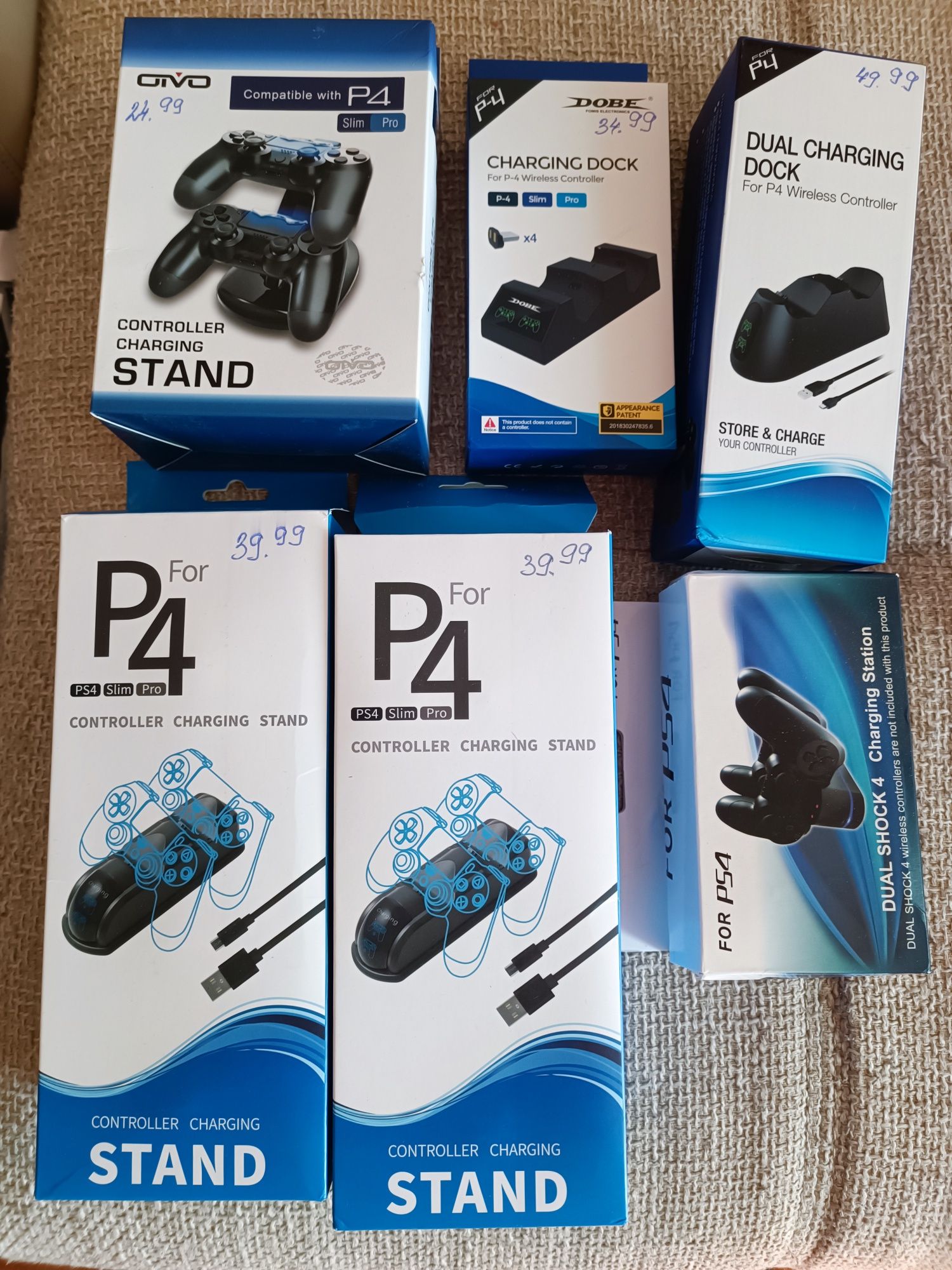 Зарядни станции за контролер на Ps4