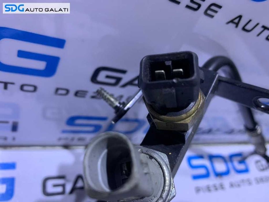 Conducta Teava Ulei cu Senzor Senzori Turbo Turbina Turbosuflanta Audi A8 D2 2.5 TDI V6 AKE AFB AKN 1998 - 2005 Cod 059145771G [D0383]