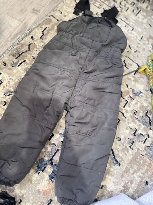 Куртка комбинезон и плюшевая куртка