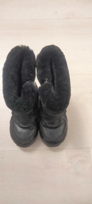 Зимние сапоги из натуральной кожи и натурального меха 23р