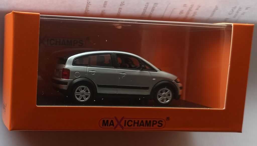 Macheta Audi A2 (8Z) 2000 silver/gri - Minichamps 1/43