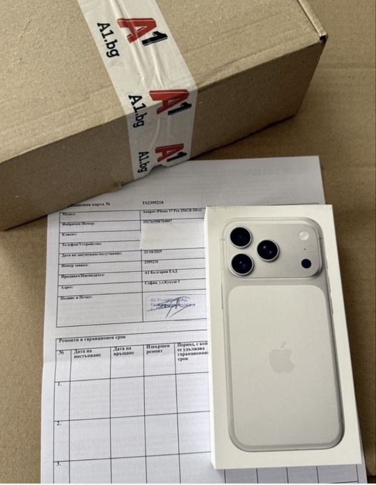 НОВ Iphone 17 Pro 256GB Silver 5G 24м. ГАРАНЦИЯ А1