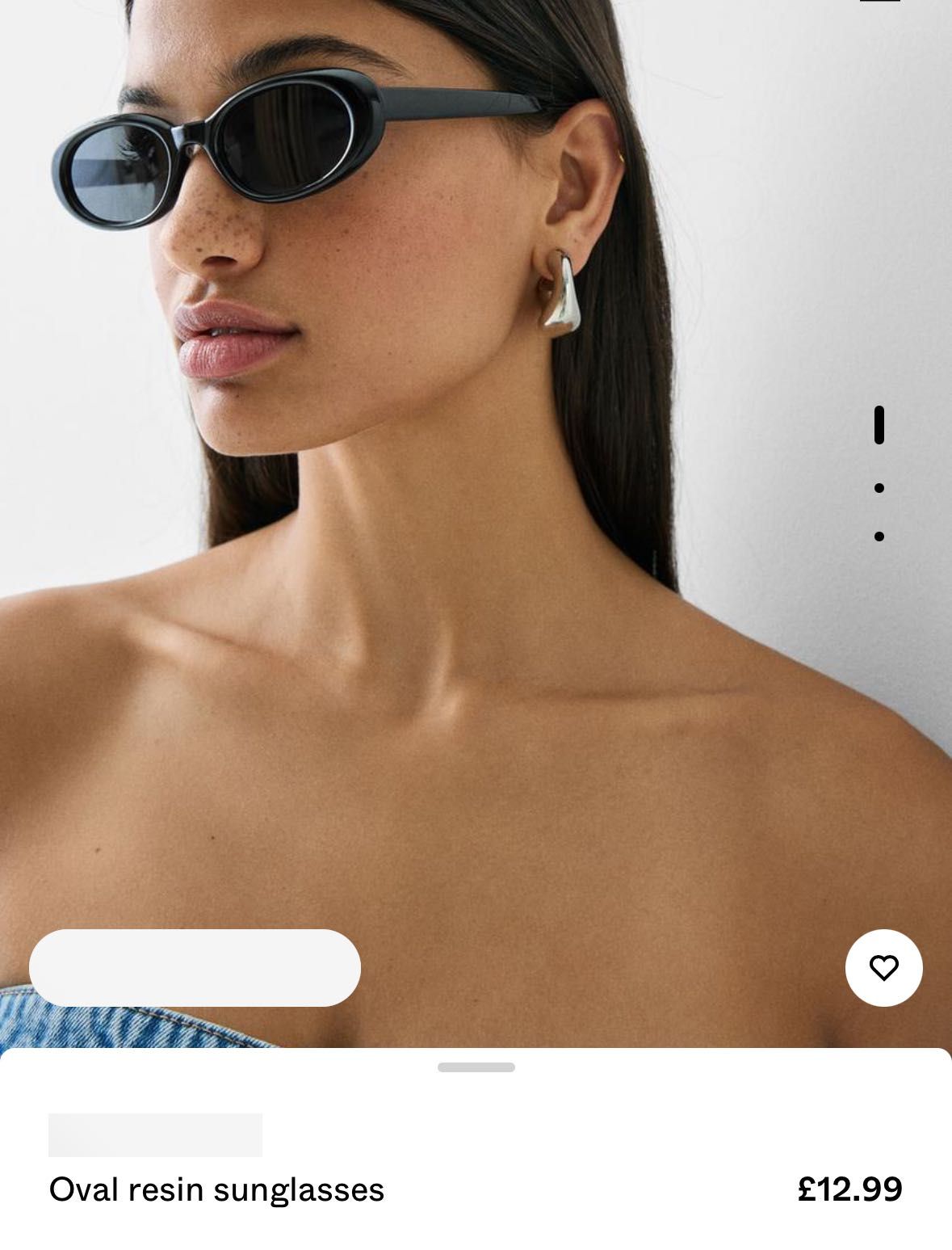 Очки Bershka Англия