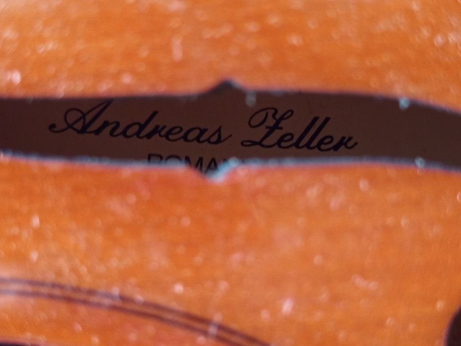 Vioară Andreas Zeller, fabricată în România