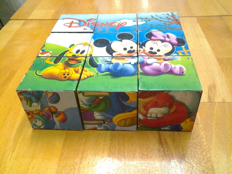 Mickey Mouse cuburi copii puzzle 6 imagini