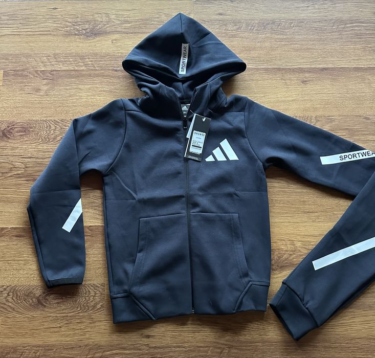 Детски,памучен,тъмно син екип Adidas