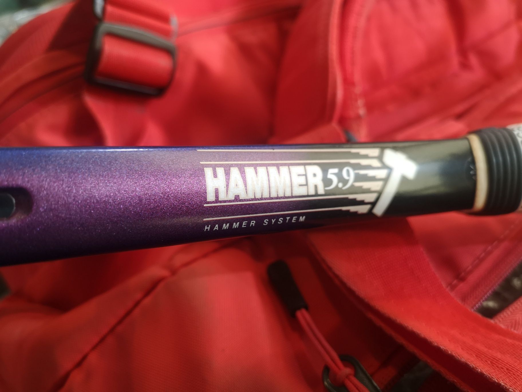 Тенис ракета Wilson Hammer 5.9 Tapered beam и Wilson N6 Hybrid