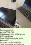 Noutbuk sotiladi