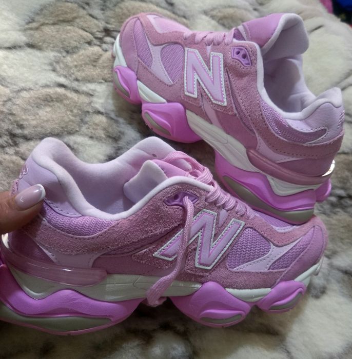 New Balance розови оригинални дамски сникърси естествена кожа 39.5 ном
