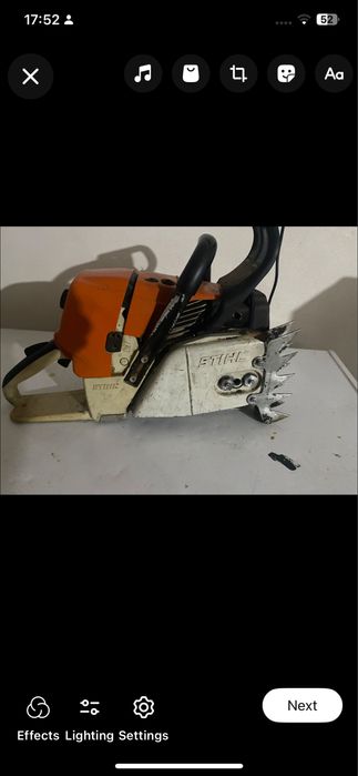 STIHL MS 461 lama rollomatic es 50