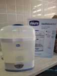 Sterilizator electric Chicco 2 în 1 cu vapori modulari