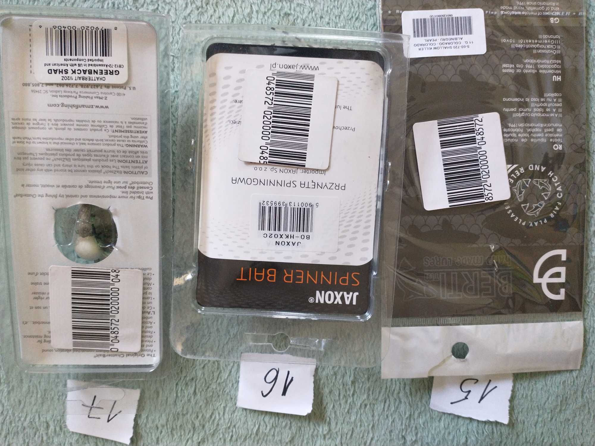 Lingurite, Spinnerbait, Chatterbait