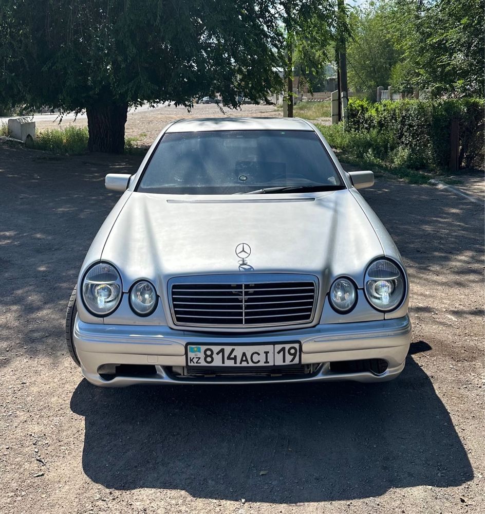 W210 e50 AMG обвес, бампер,порог,туманка , бампер на дорст W210