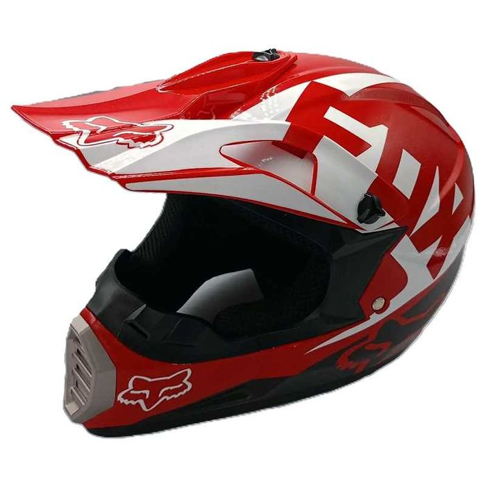 Кросова каска FOX, Full Face, DOT, Размер:XL - Вело, Мото, Скутер, АТВ