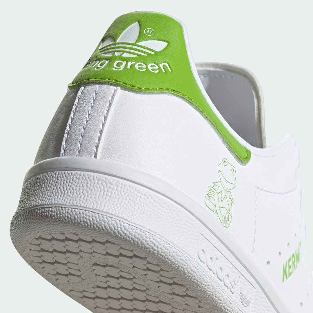Оригинални мъпетс кецове * ADIDAS STAN SMITH KERMIT * EU38 -38 2/3
