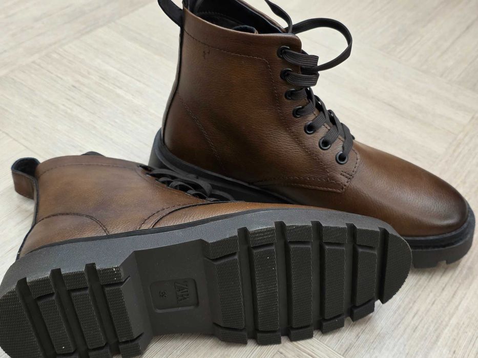 Ghete maro ZARA Men - noi 39