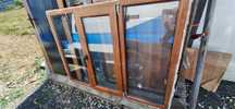 Tâmplărie pvc culoare stejar auriu