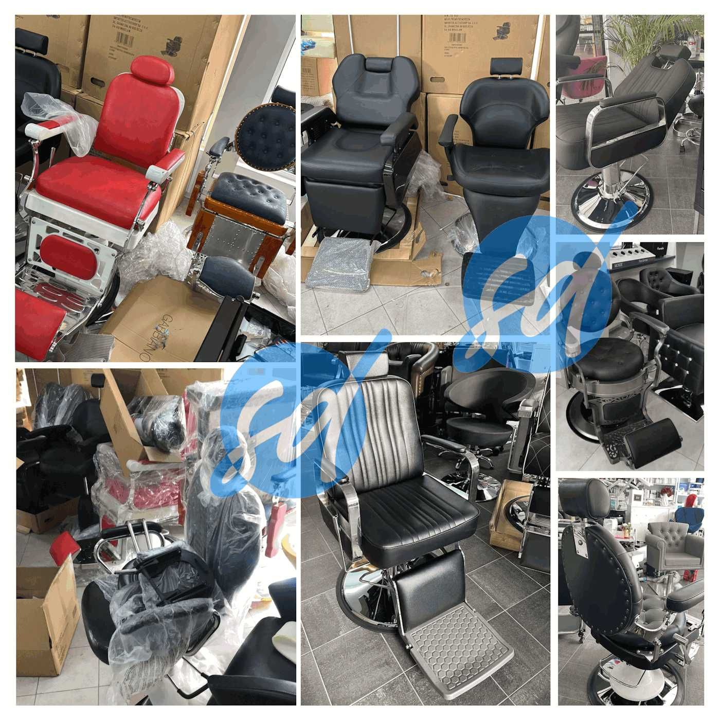 Бръснарски Стол - НОВ - фризьорски столове и мивки