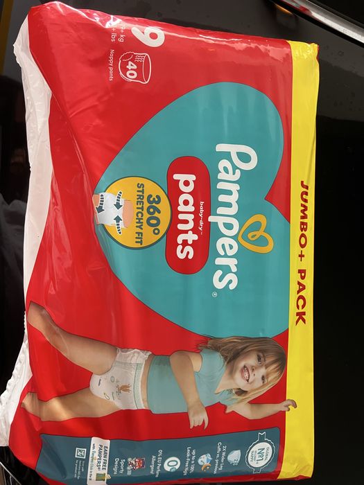 Pampers pants nr 9