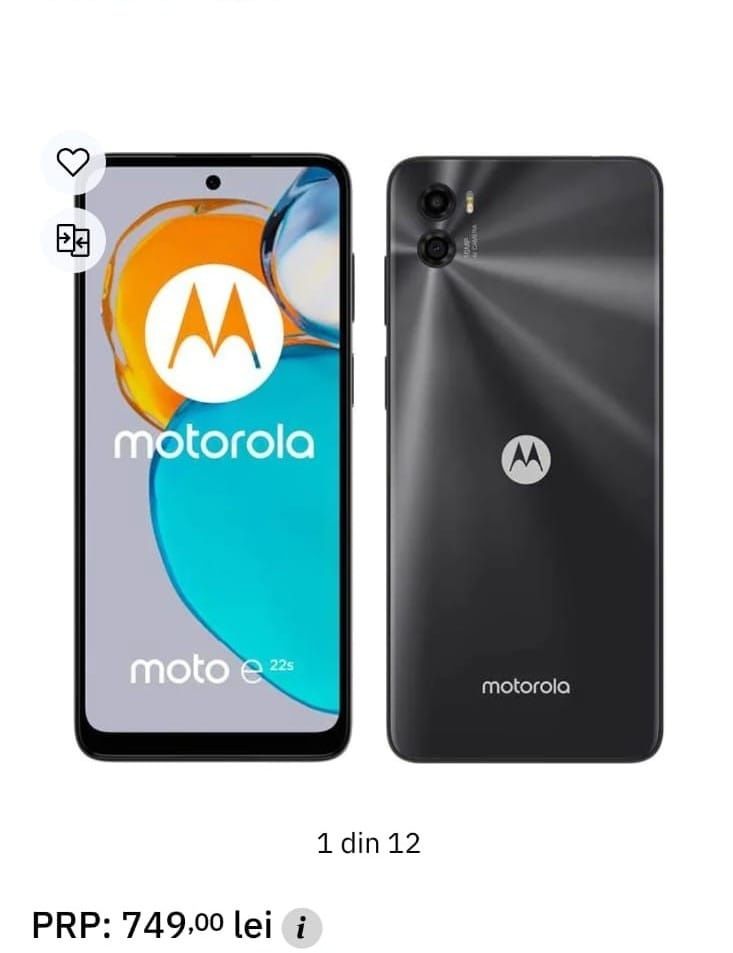 Motorola E22s NOU