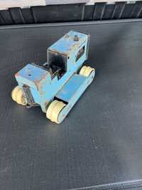 Ретро метална играчка трактор Булгар