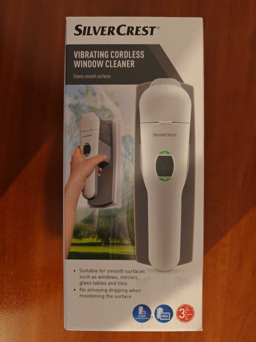 SilverCrest Vibrating Cordless Window Cleaner