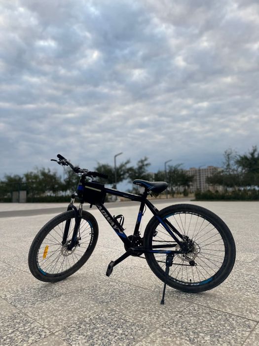 Велосипед көп айдалмаған,новый.