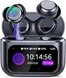 Нови Мини слушалки за сън с тъч екран, IPX7, HiFi, 48ч батерия и ENC