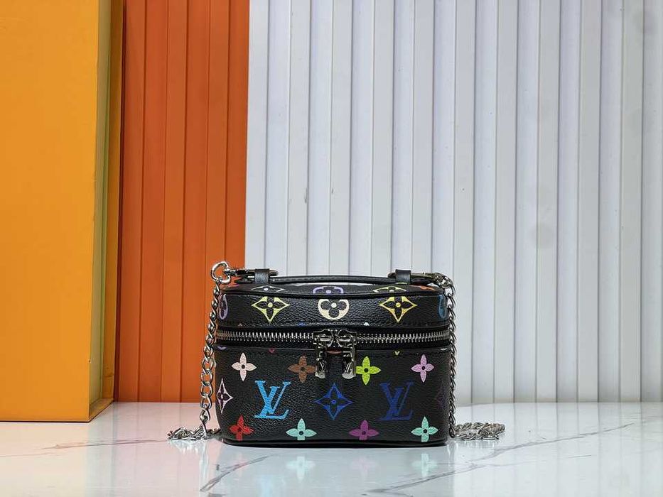 Geanta LV VANITY, Calitate Premium, 100% piele. DROPZONE22