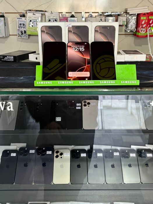 iphone 16 pro 128gb emkost 99% 165 marta zaryada qoyilgan