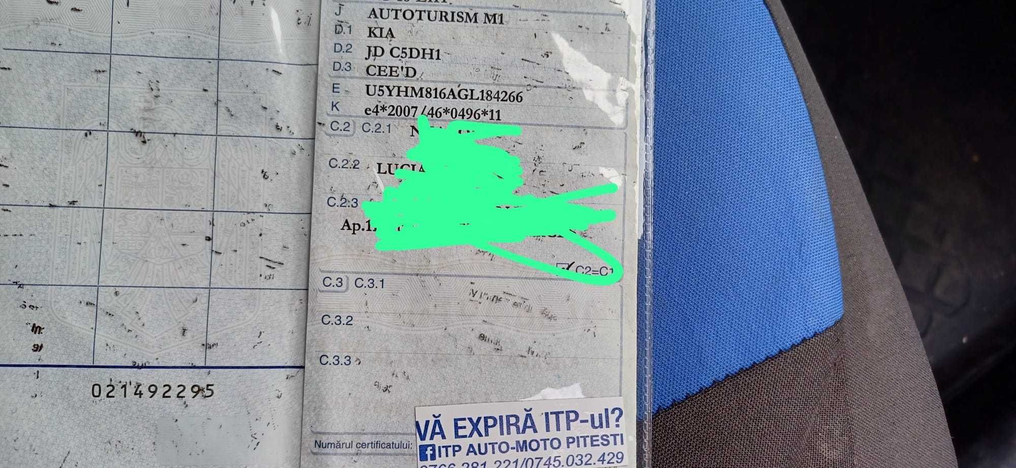Vand Kia Cee d break