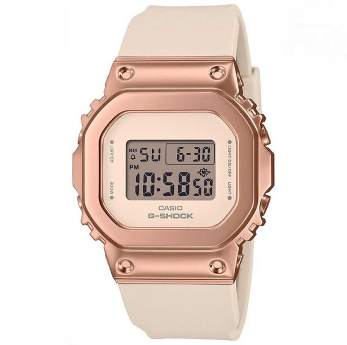 Ceas unisex Casio g shock gm 5600sg Metal Gold-Jely Nou,Garantie 2 ANI